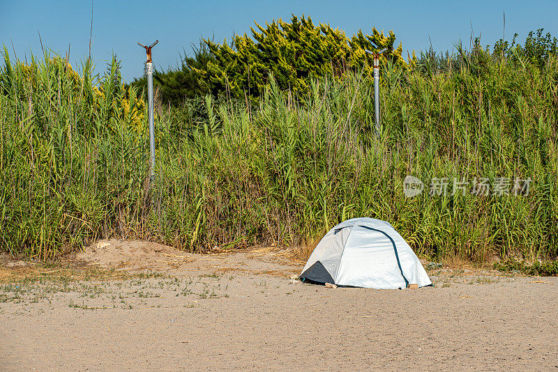 帐篷露营在伊兹密尔，Çeşme, Altınkum